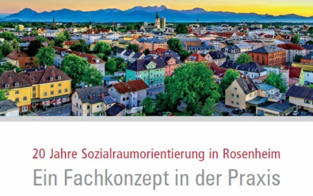 Broschüre zu 20 Jahre Sozialraumorientierte Kinder- und Jugendhilfe in Rosenheim